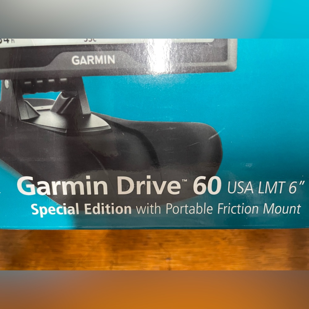 Garmin Drive 60, Special Edition, 2016, with Portable Friction Mount